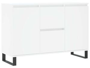Modern Fehér Tálalószekrény - Szerelt Fa - 104x35x70 cm