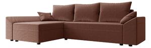 Sarokkanapé Memphis 130, Kárpit, 82x240x140cm