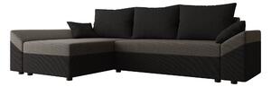Sarokkanapé Memphis 130, Kárpit, 82x240x140cm