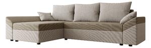 Sarokkanapé Memphis 130, Kárpit, 82x240x140cm