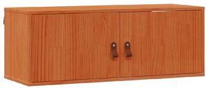 VidaXL Fali Szekrény 2 pcs Faggyú barna 80 x 30 x 30 cm Tömör fenyőfa
