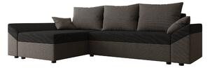 Sarokkanapé Memphis 130, Kárpit, 82x240x140cm
