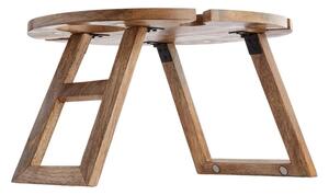 CHIN CHIN piknik asztalka kihajtható lábakkal Ø40cm