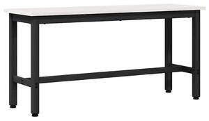 VidaXL Étkező pad 2 pcs Fehér 100 x 32,5 x 49 cm Tömör fenyőfa