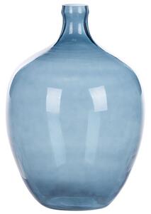 Kék Üveg Virágváza 39 cm ROTI