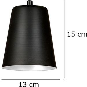 Emibig modern skandináv spot lámpa prism fehér fekete emi385/4