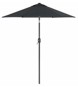 Terasz napernyő, dönthető, 197 cm, UPF 50+, szürke