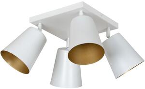 Emibig modern skandináv spot lámpa prism fehér emi407/4