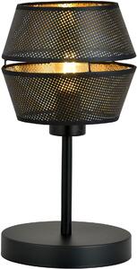 Emibig Malia asztali lámpa 1x60 W fekete-arany 1185/LN