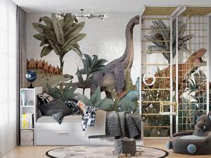 Fotótapéta Nagy dinoszauruszok parkja, Gyerek fotótapéta, Gyerek fotótapéta dinoszauruszok, u96938 : Uwalls.hu