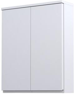 Oristo Brylant szekrény 60.1x25.3x71.9 cm oldalt függő fehér OR36-SG2D-60-1