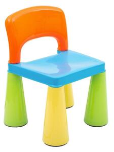 New Baby gyerekasztal székekkel #zöld-kék