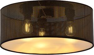 Emibig Aston mennyezeti lámpa 3x60 W fekete-arany 1148/3