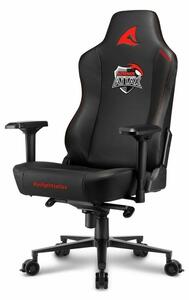 Sharkoon SKILLER SGS40 Gamer szék - Fekete / Piros minta