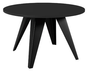Dohányzóasztal Oswego 116, Fém, 50cm, Fekete