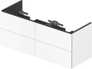 Duravit L-Cube szekrény 129x48.1x55 cm Függesztett, mosdó alatti fehér LC625901818