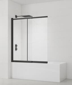 Kádparaván SAT Vision 140x120 cm fekete SATVZVI120CT