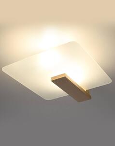 Sollux Lighting Lappo mennyezeti lámpa 2x60 W fehér-fa SL.1095