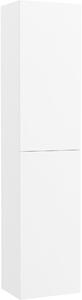 Roca Ona szekrény 40x30x175 cm oldalt függő fehér A857635509