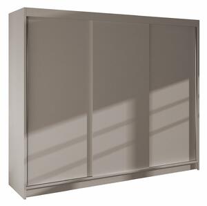 Gardróbszekrény Closico Durion II, Laminált forgácslap, 215x200x58cm, Kasmír