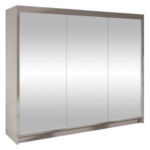 Gardróbszekrény Closico Durion III, Laminált forgácslap, 215x200x58cm, Kasmír