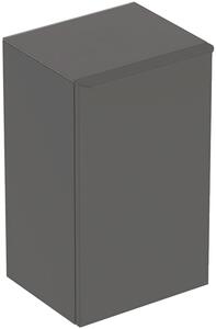 Geberit Smyle Square szekrény 36x32.6x60 cm oldalt függő fekete 500.360.JK.1