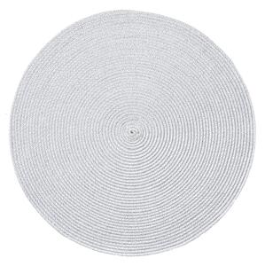 AMBIENTE étkezési alátét Ø38cm, ezüst