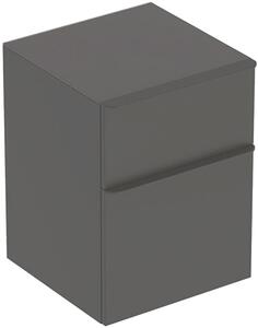 Geberit Smyle Square szekrény 45x47x60 cm oldalt függő fekete 500.357.JK.1