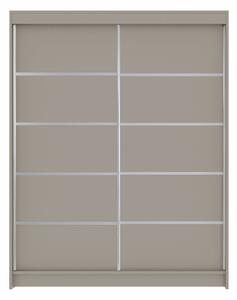 Gardróbszekrény Closico Vastor IV, Laminált forgácslap, 200x150x58cm, Kasmír