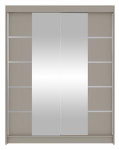 Gardróbszekrény Closico Vastor V, Laminált forgácslap, 200x150x58cm, Kasmír