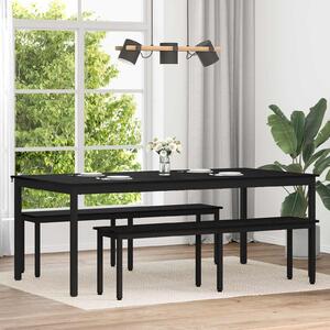 VidaXL Étkezőasztalok 2 pcs 200 x 100 x 75 cm Faanyag