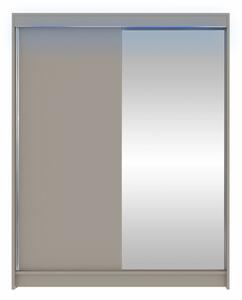 Gardróbszekrény Closico Vastor I, Laminált forgácslap, 200x150x58cm, Kasmír