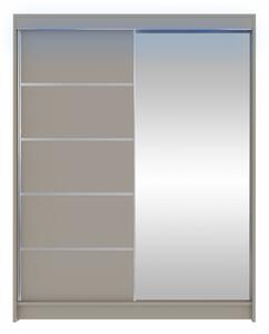 Gardróbszekrény Closico Vastor III, Laminált forgácslap, 200x150x58cm, Kasmír