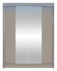Gardróbszekrény Closico Vastor II, Laminált forgácslap, 200x150x58cm, Kasmír