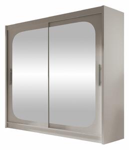 Gardróbszekrény Closico Pallor VIII, Laminált forgácslap, 215x180x58cm, Kasmír