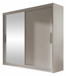 Gardróbszekrény Closico Pallor VI, Laminált forgácslap, 215x180x58cm, Kasmír