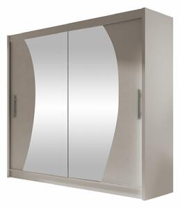Gardróbszekrény Closico Pallor IX, Laminált forgácslap, 215x180x58cm, Kasmír