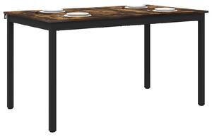 VidaXL Étkezőasztalok 140 x 80 x 75 cm FÉM