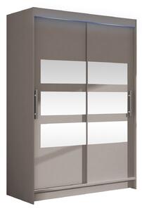 Gardróbszekrény Closico Pacron V, Laminált forgácslap, 200x120x58cm, Kasmír