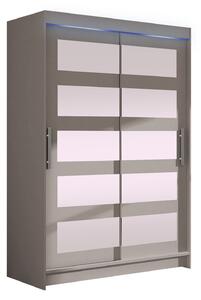 Gardróbszekrény Closico Pacron IV, Laminált forgácslap, 200x120x58cm, Kasmír