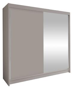 Gardróbszekrény Closico Cavaris I, Laminált forgácslap, 215x180x58cm, Kasmír