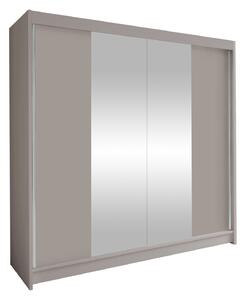 Gardróbszekrény Closico Cavaris II, Laminált forgácslap, 215x180x58cm, Kasmír