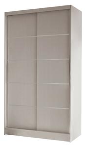 Gardróbszekrény Closico Fractor IV, Laminált forgácslap, 200x100x58cm, Kasmír