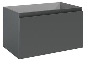 Oltens Vernal szekrény 80x45.6x47 cm Függesztett, mosdó alatti grafit 60014400