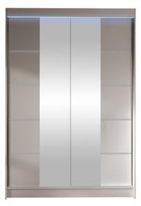 Gardróbszekrény Closico Salvor V, Laminált forgácslap, 200x120x58cm, Kasmír