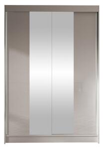 Gardróbszekrény Closico Salvor II, Laminált forgácslap, 200x120x58cm, Kasmír