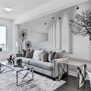 Fotótapéta Mélység és fény, Fekete-fehér fotótapéta, u37803d2 : Uwalls.hu