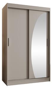 Gardróbszekrény Hartford 501, Laminált forgácslap, 200x120x62cm, Kasmír