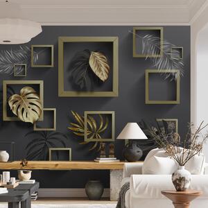 Fotótapéta Levelek keretekben, Fotótapéta absztrakt, u77858d2 : Uwalls.hu