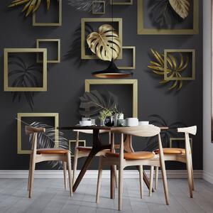 Fotótapéta Levelek keretekben, Fotótapéta absztrakt, u77858d1 : Uwalls.hu